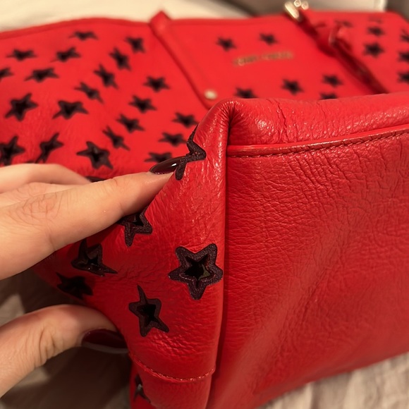 AUTHENTIC RED JIMMY CHOO - Picture 4 of 11